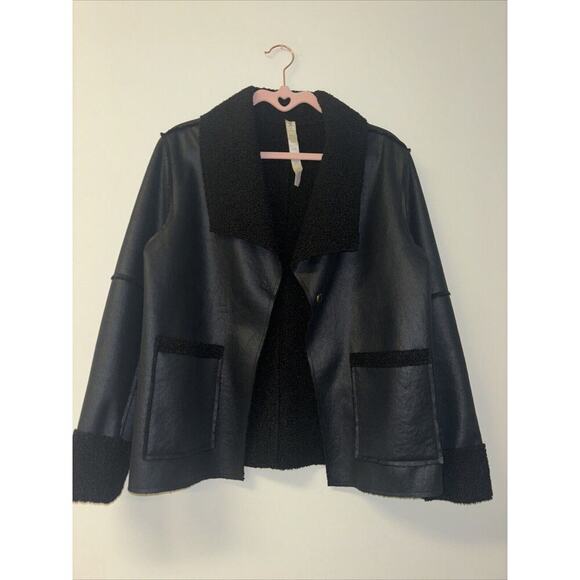Manduka Sz Med Yoga Pilates Jacket Soft Cozy Athletic Workout Light Penny Lane - Picture 1 of 7